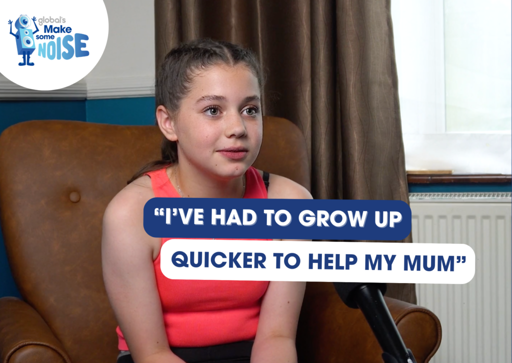 “I’ve had to grow up quicker to help my mum” - Flo's story