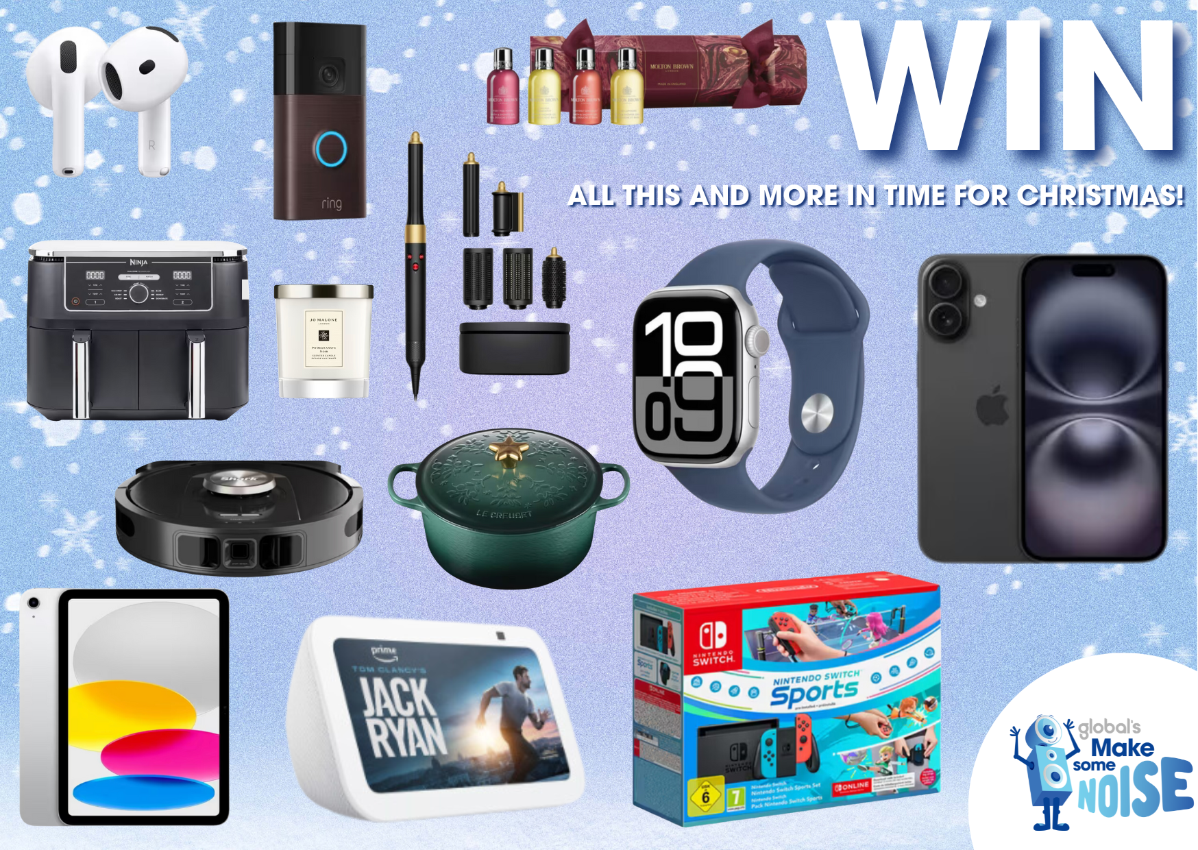 Win all of this in time for Christmas!