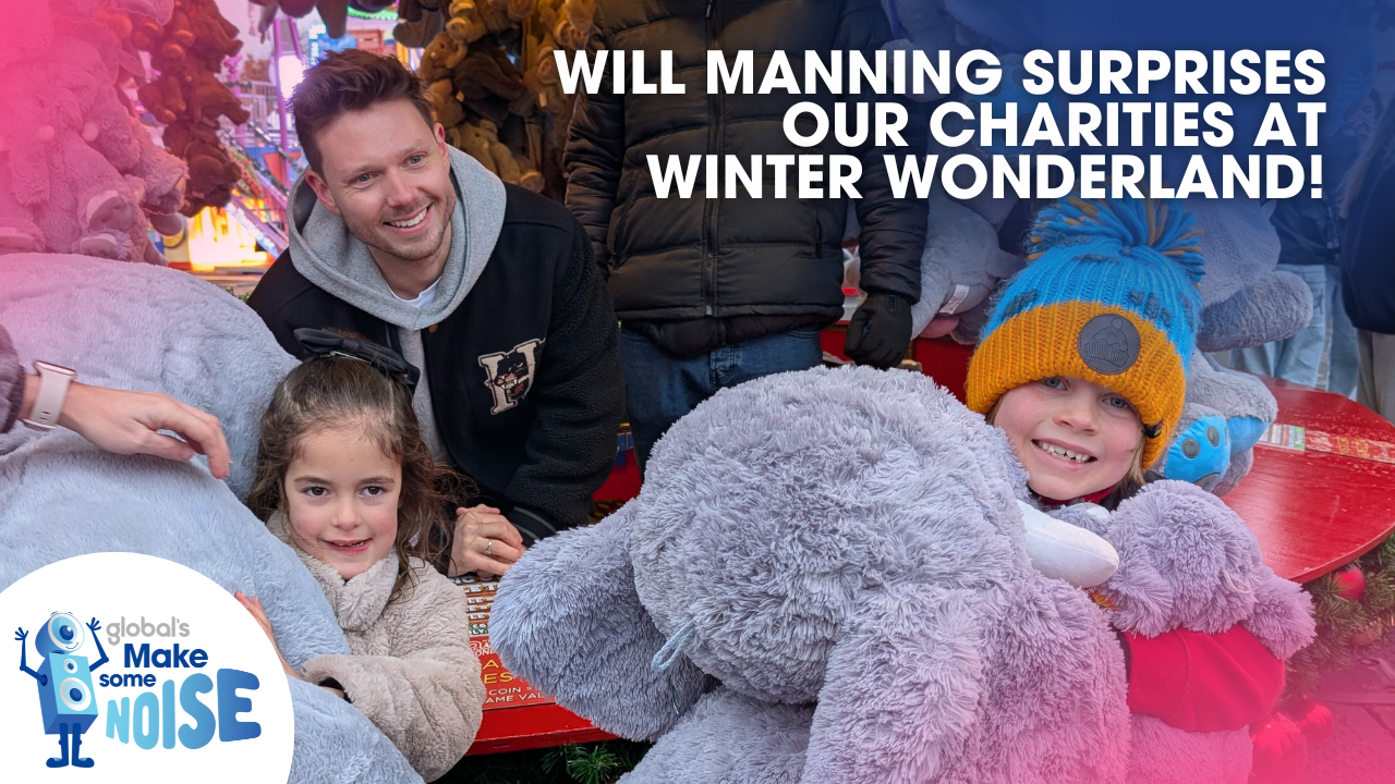 We gave our charity partners a special surprise at Hyde Park Winter Wonderland!